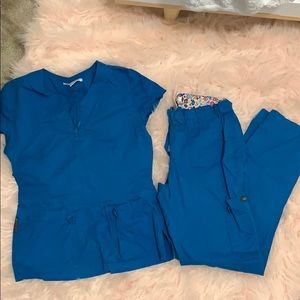 Koi Nursing Scrub set